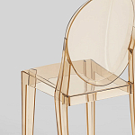 Прозрачный стул с янтарным оттенком LOUIS GHOST CHAIR варинант исполнения - 6 | Loft Concept в Рязани