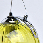 Люстра каскадная с 9-ю разноцветными стеклянными плафонами Kaleido варинант исполнения - 9 | Loft Concept в Рязани