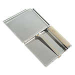 Портсигар на 10 сигарет с газовой зажигалкой из натурального камня Содалит Stone Cigarettes Cases варинант исполнения - 3 | Loft Concept в Рязани