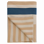 Плед из хлопка с геометрическим рисунком Elan Stripe  варинант исполнения - 1 | Loft Concept в Рязани