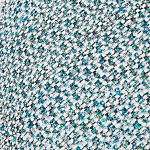 Дизайнерское круглое мягкое кресло в голубой пестрой обивке Roux Round Armchair варинант исполнения - 7 | Loft Concept в Рязани