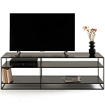 ТВ-тумба стальная с полками Chad TV-Stand варинант исполнения - 3 | Loft Concept в Рязани