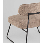 Кресло лаунж Kate букле капучино варинант исполнения - 3 | Loft Concept в Рязани