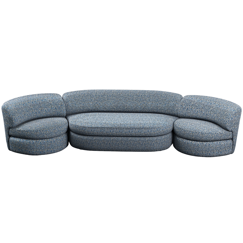 Диван модульный Ulysses Синий в Рязани | Loft Concept 