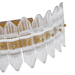 Бра с декоративными элементами в виде лепестков Round Light Flashing варинант исполнения - 4 | Loft Concept в Рязани