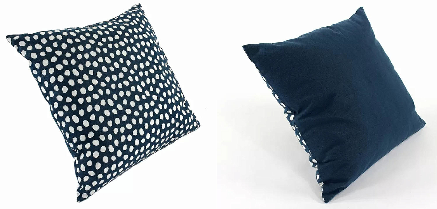 Чехол на подушку Spotted Look grey - Loft-Concept в Рязани