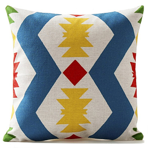 Декоративная подушка Yellow Abstractions