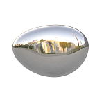 Абстрактная скульптура на стену в виде капли воды Water Outline варинант исполнения - 2 | Loft Concept в Рязани