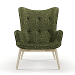 Мебельная ткань Шенилл зеленый цвет 138 см T4-22 варинант исполнения - 6 | Loft Concept в Рязани