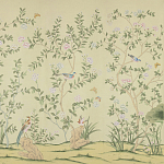 Обои ручная роспись Askew Verdigris  варинант исполнения - 5 | Loft Concept в Рязани