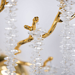 Бра золотого цвета с ветвями и хрустальными подвесками FAIRYTREE Light варинант исполнения - 5 | Loft Concept в Рязани