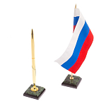 Настольный письменный набор из нефрита на ножках Executive Recruitment варинант исполнения - 4 | Loft Concept в Рязани