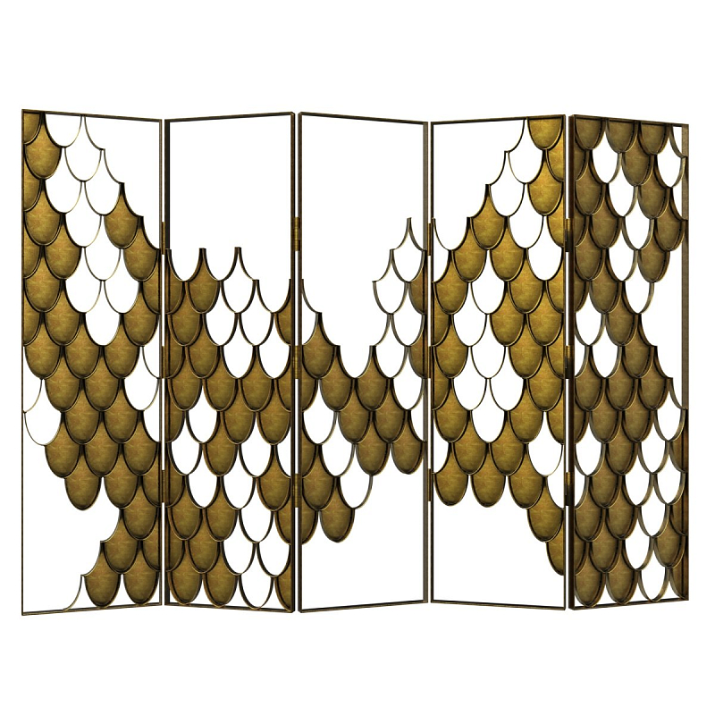 Ширма BRABBU Koi II SCREEN Золотой Ширма BRABBU Koi II SCREEN Золотой в Рязани | Loft Concept
