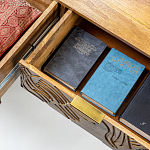 Комод с выдвижными ящиками и фактурным фасадом Termite варинант исполнения - 6 | Loft Concept в Рязани