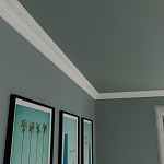 Гладкий карниз KT-63 варинант исполнения - 2 | Loft Concept в Рязани