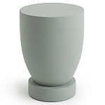 Приставной столик из массива манго Tom-tom Grey варинант исполнения - 1 | Loft Concept в Рязани