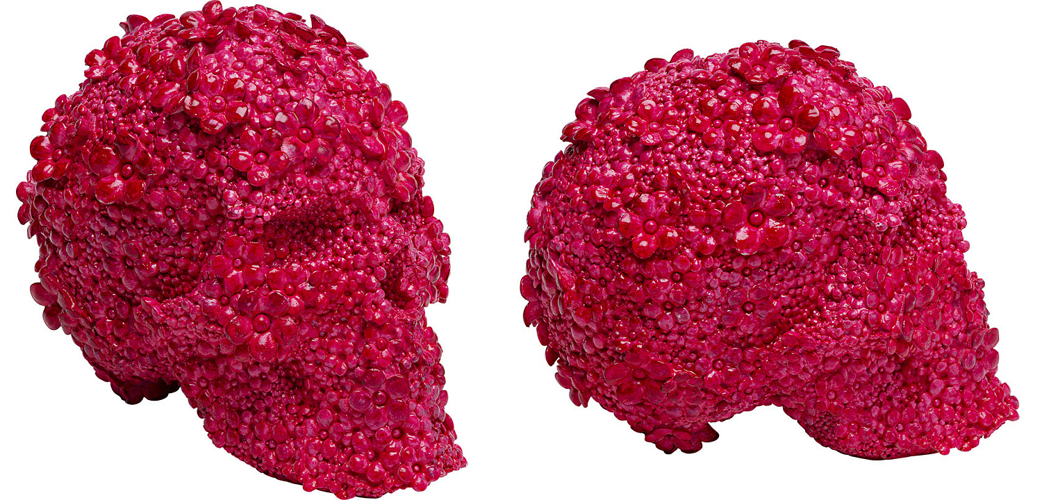 Копилка Pink Skull made of Flowers Копилка Pink Skull made of Flowers - Loft-Concept в Рязани