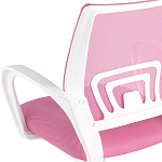 Офисное кресло с основанием из белого пластика Desk chairs Pink варинант исполнения - 7 | Loft Concept в Рязани