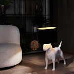 Лампа COLLECTION OF DOGS с абажуром Бультерьер варинант исполнения - 11 | Loft Concept в Рязани