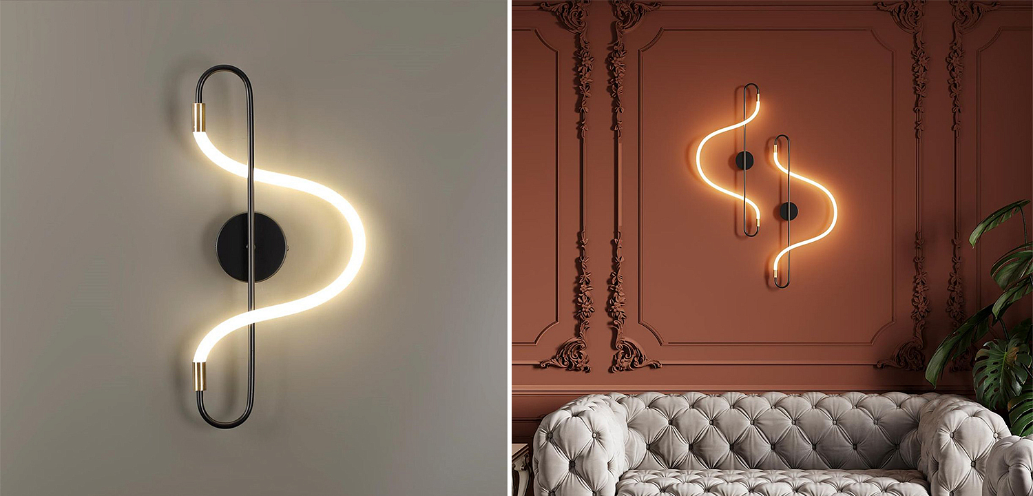 Бра GLORIFY WALL Black Wall lamp 50 Бра GLORIFY WALL Black Wall lamp 50 - Loft-Concept в Рязани